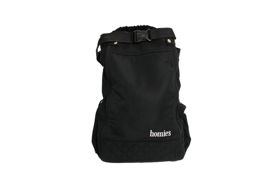 PRE-ORDER MET 30% KORTING | HOMIES DOGGYBAG ZWART | MAAT L | BINNENKORT VERKRIJGBAAR 